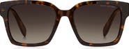 Marc Jacobs 53mm Gradient Square Sunglasses