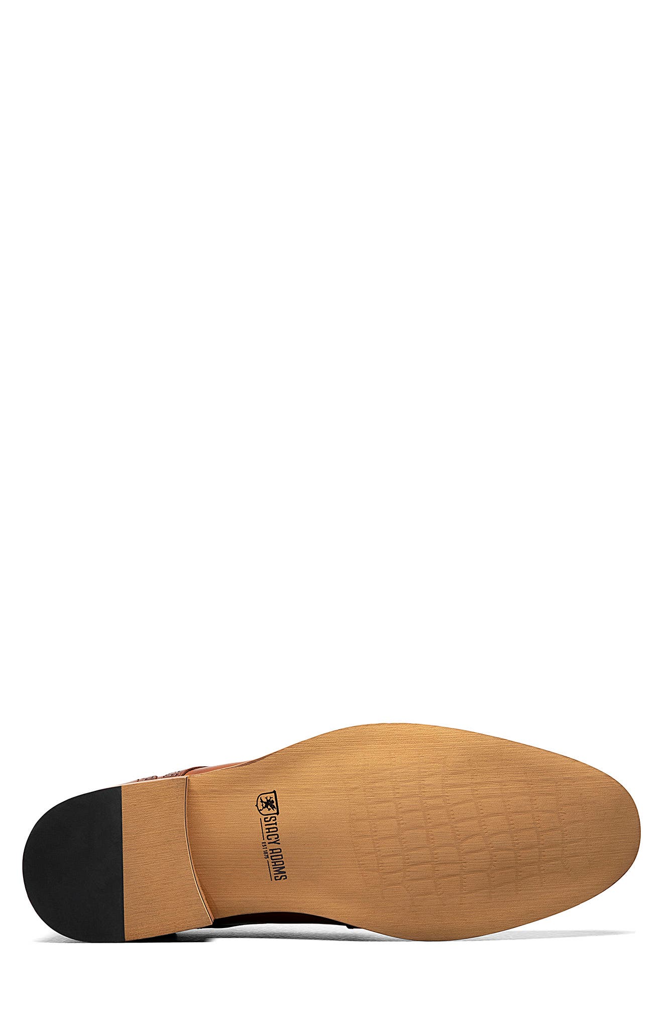 Stacy Adams David Wingtip Derby, Alternate, color, Cognac