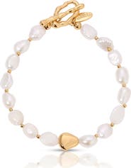 Ettika Freshwater Pearl Bracelet