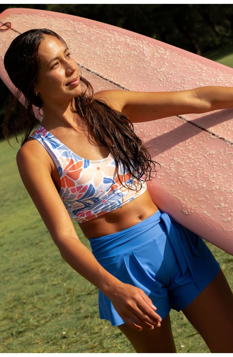 Nani Make it a Romper Short, Alternate, color, Vivid Blue