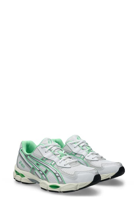 スニーカー ASICS Women Sneakers AS 1203A270 W 25411734 GREEN ASICS Gel-1130 White Malachite Green (Women's) - 1202A501
