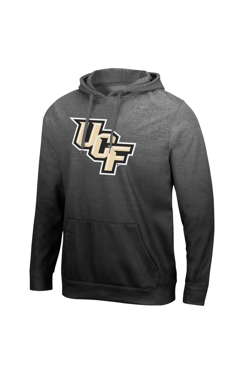 COLOSSEUM Men's Colosseum Heathered Gray UCF Knights Gradient Pullover Hoodie, Alternate, color,