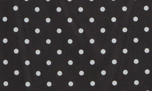 Bdg Urban Outfitters Polka Dot Stretch Mesh Maxi Skirt In Black