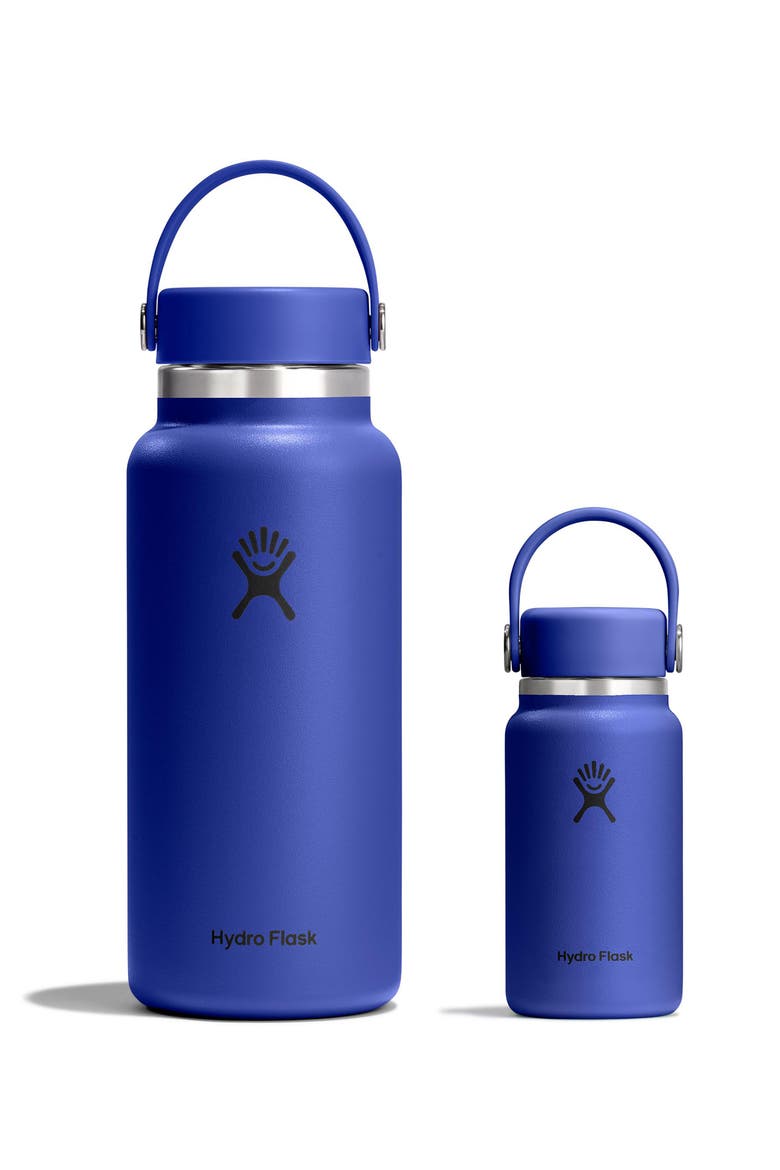 Micro Hydro Water Bottle, Alternate, color, CAPRI BLUE