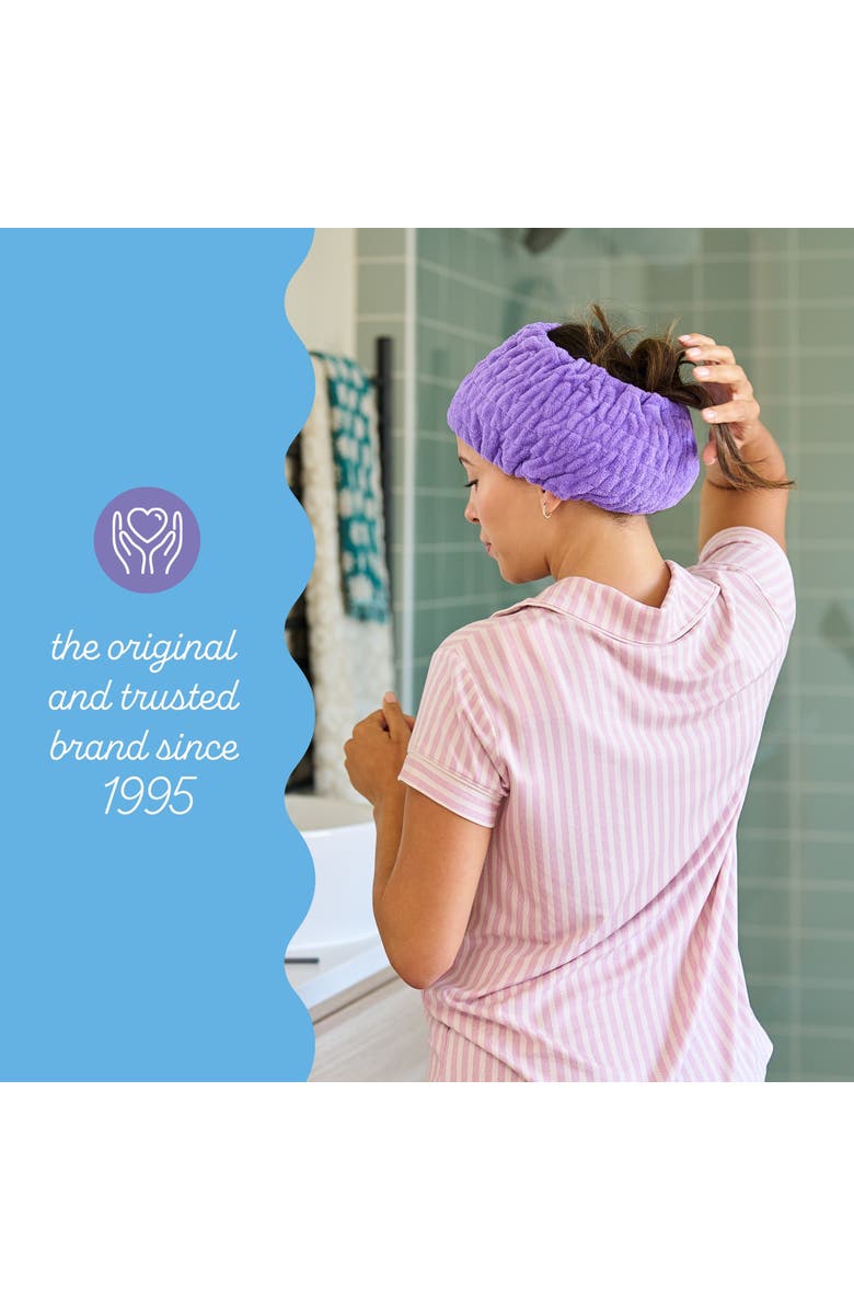 TURBIE TWIST 4 Pack Turbie Band Microfiber Spa Headbands, Alternate, color, Pink