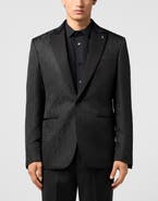 BILLIONAIRE Jacquard Brocade Blazer Men