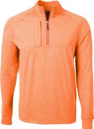 Cutter & Buck Adapt Heather Quarter Zip Pullover