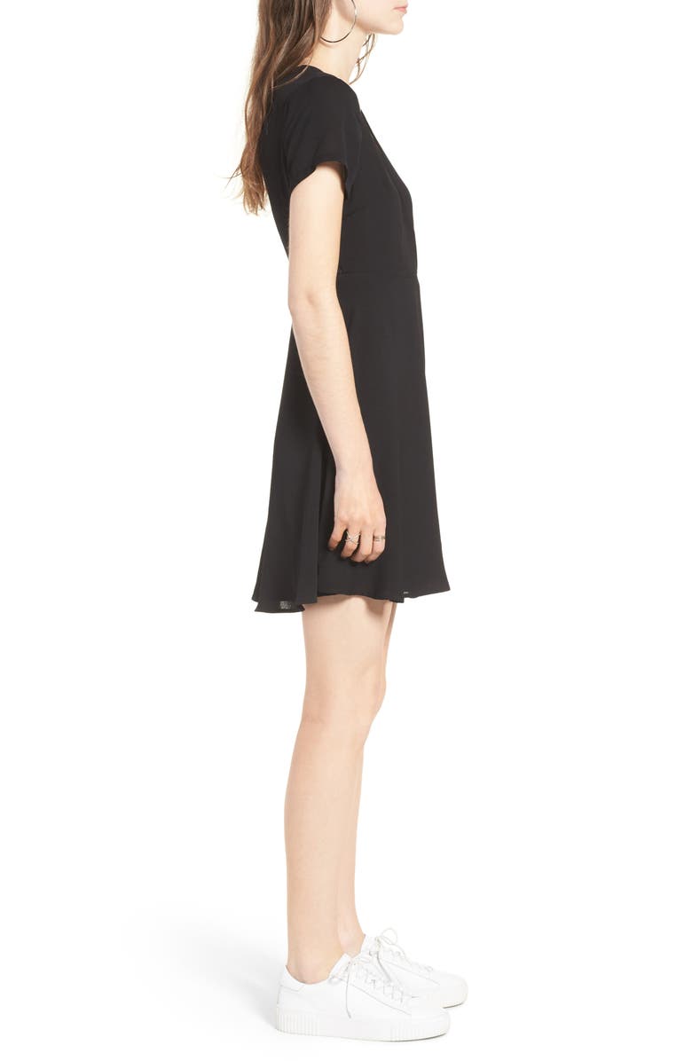 All in Favor Olivia Wrap Dress, Alternate, color, 