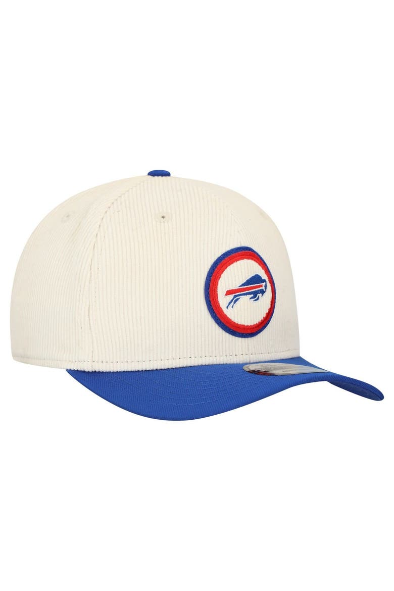 Men's New Era  Stone Buffalo Bills  Loyal Corduroy 9SEVENTY Adjustable Hat, Alternate, color, Stone