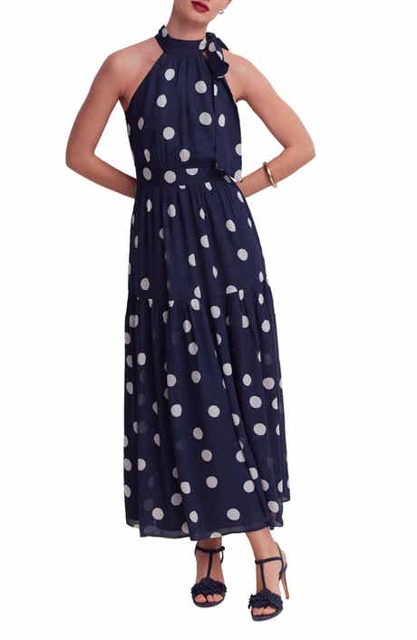 Roisin Tie Neck Maxi Dress