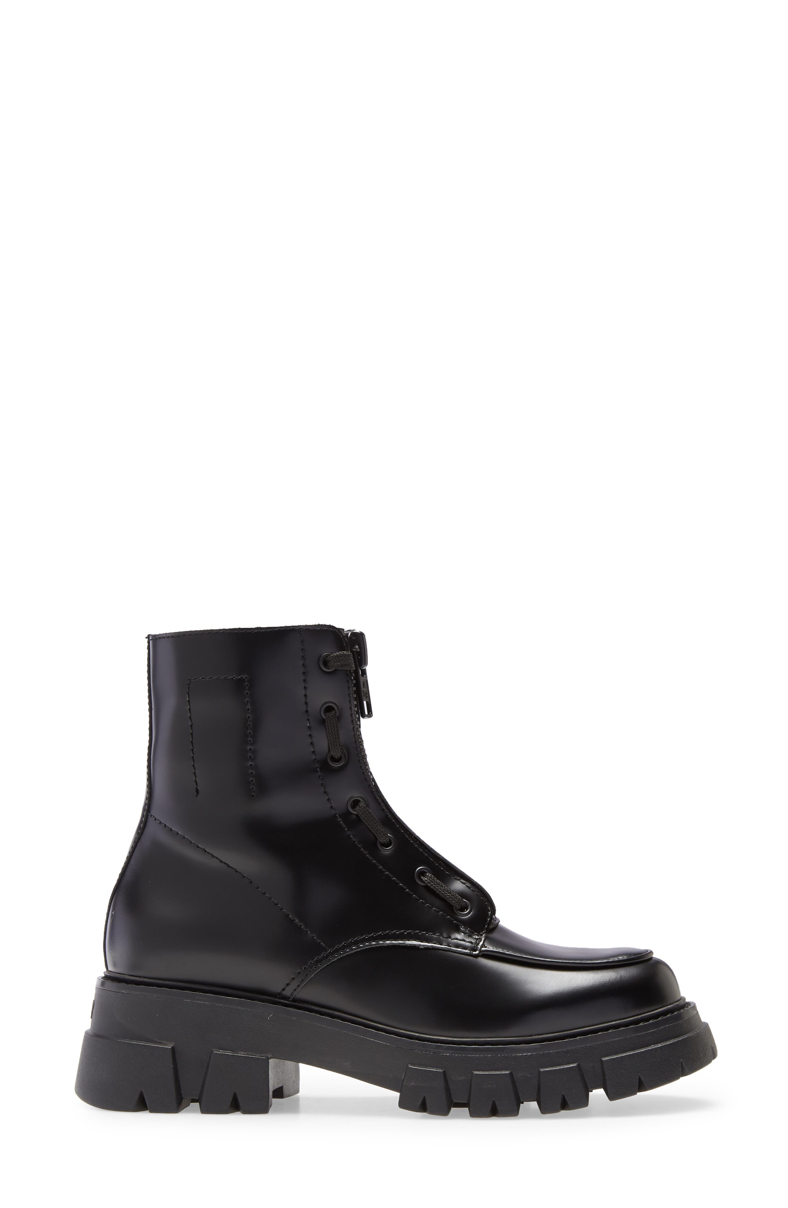 Ash Lynch Zip Combat Boot, Alternate, color, 