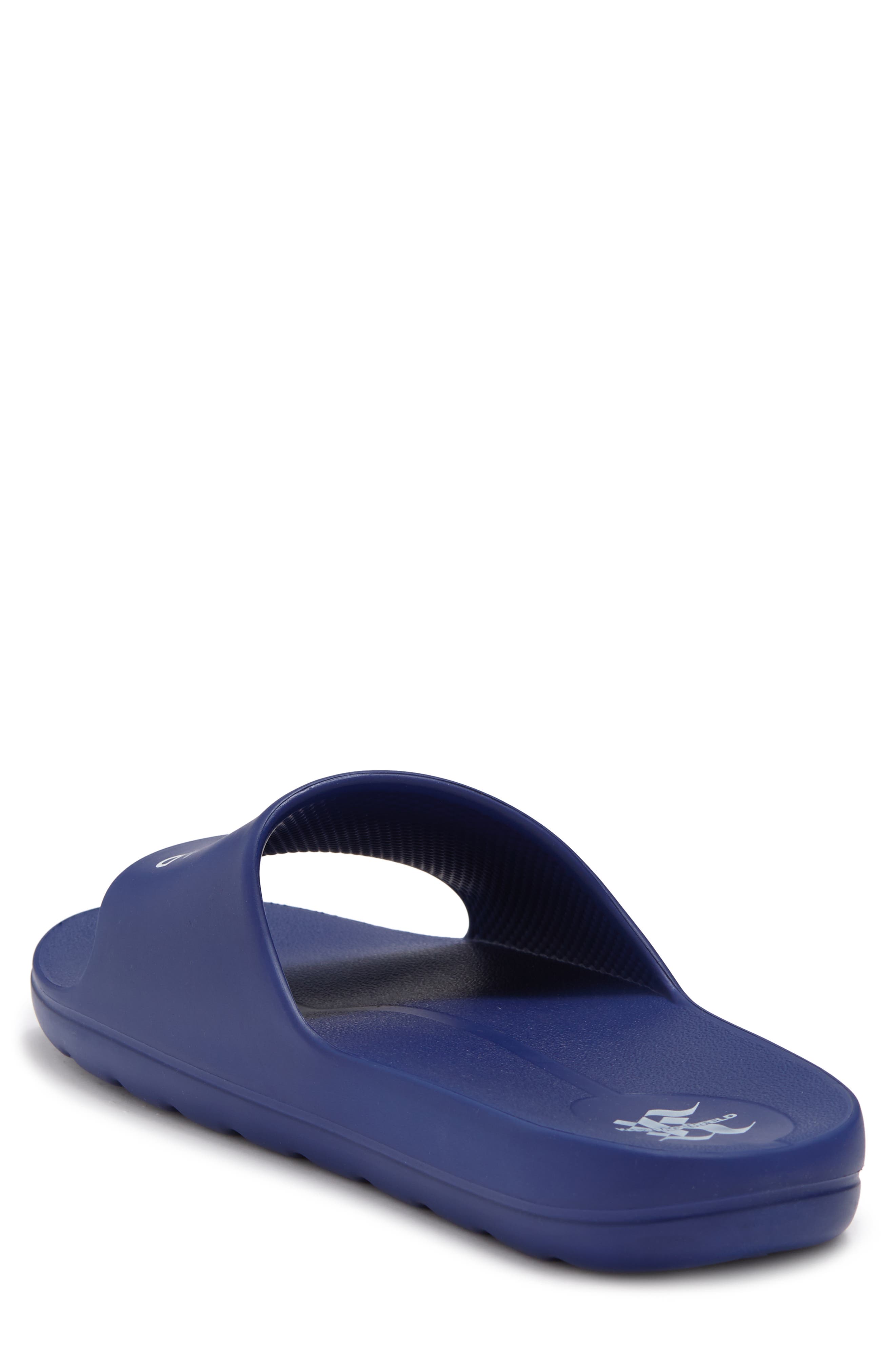 Xlight Pool Slide Sandal, Alternate, color, NAVY/WHITE