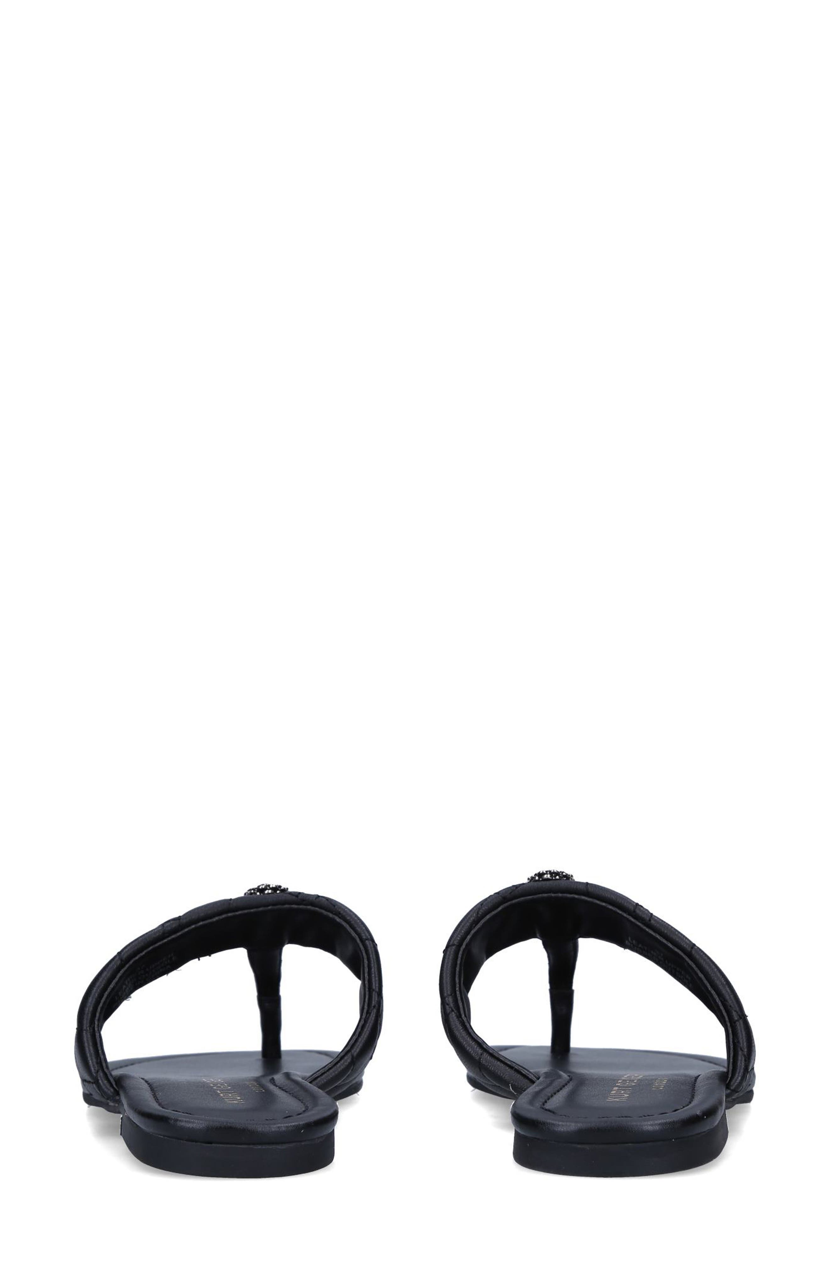 Kurt Geiger London Kensington T-Strap Sandal, Alternate, color, Black