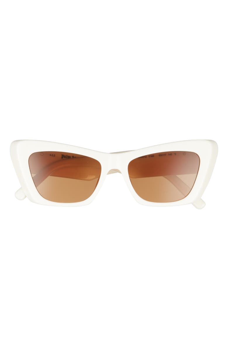 Palm Angels Hermosa Square Sunglasses, Main, color, 