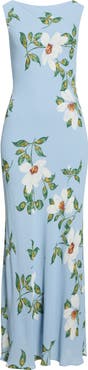 Reformation Prescott Floral Mermaid Dress