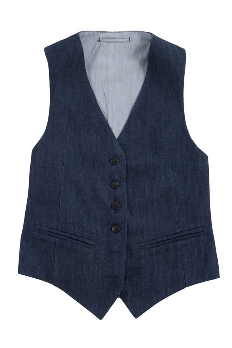 Debby Vest, Main, color, DENIM