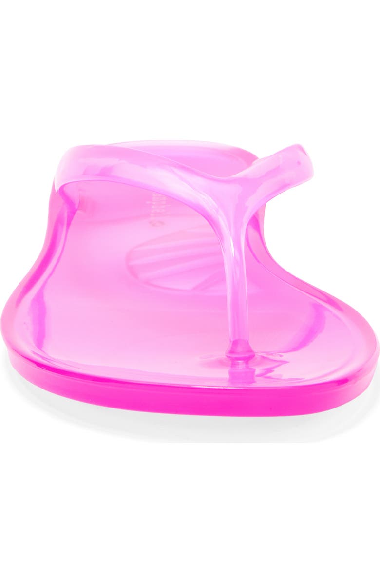 Jeffrey Campbell Beach Day Jelly Flip Flop, Alternate, color, Magenta