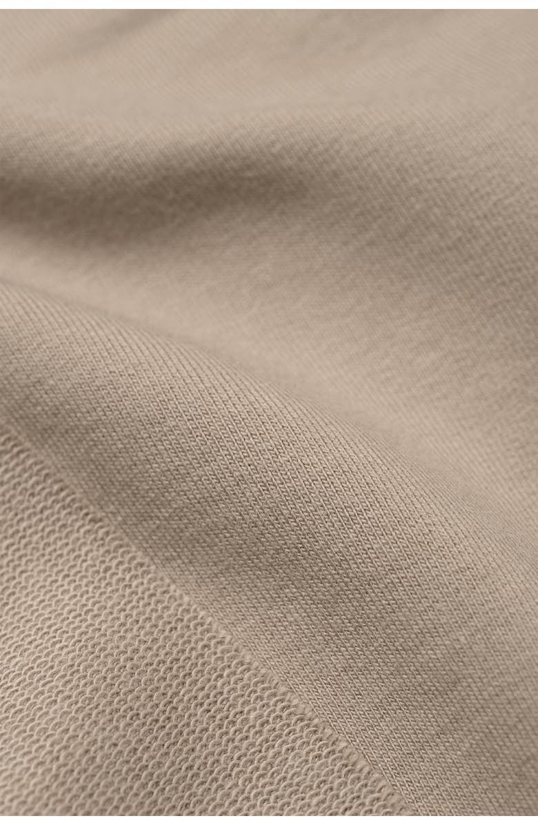 Marcella Finch French Terry Funnel Neck Top, Alternate, color, Sand