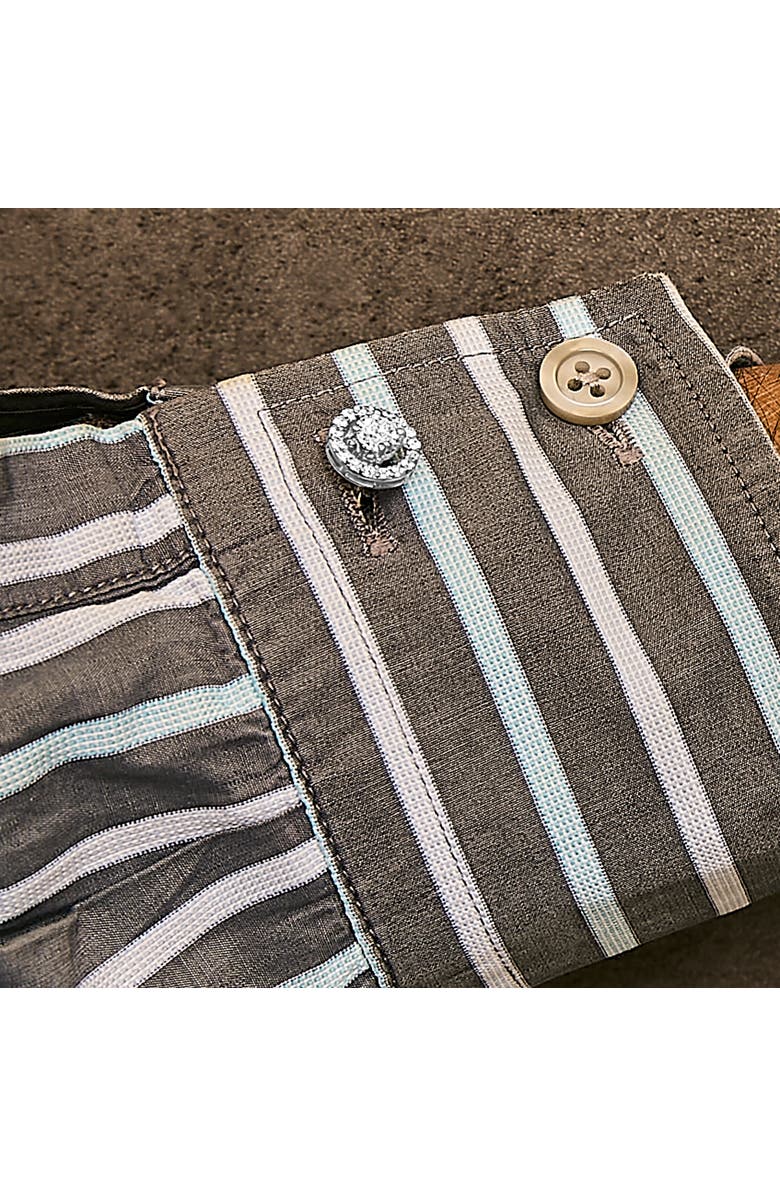 Haus of Brilliance Men's 14K White Gold 1 3/4 Cttw Lab Grown Diamond Halo Cufflink, Alternate, color, White