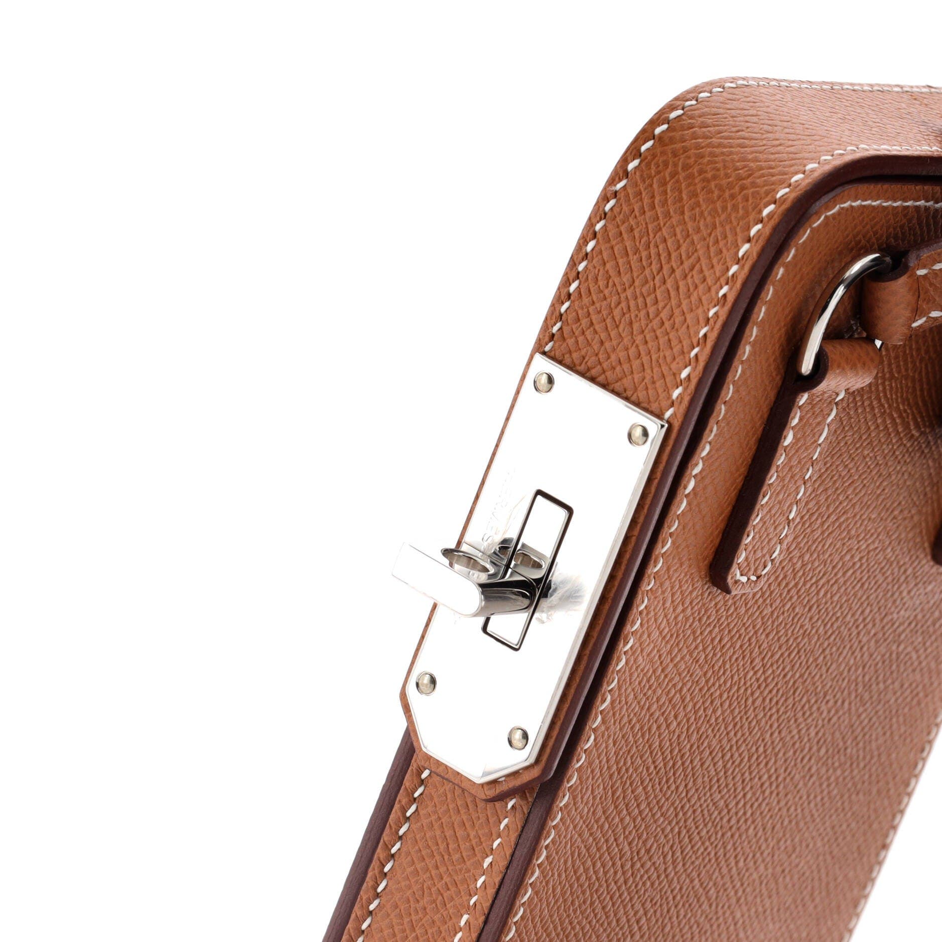 Pre-Owned Hermes Hac a Box Phone Case Epsom, Alternate, color, 