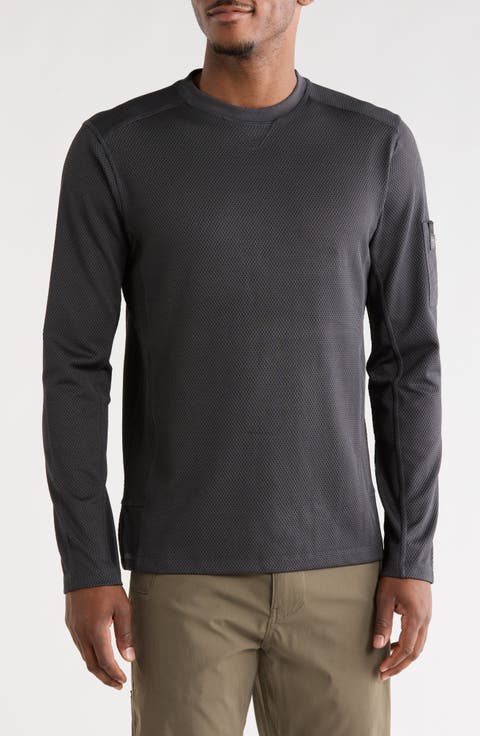 Piqué Long Sleeve T-Shirt