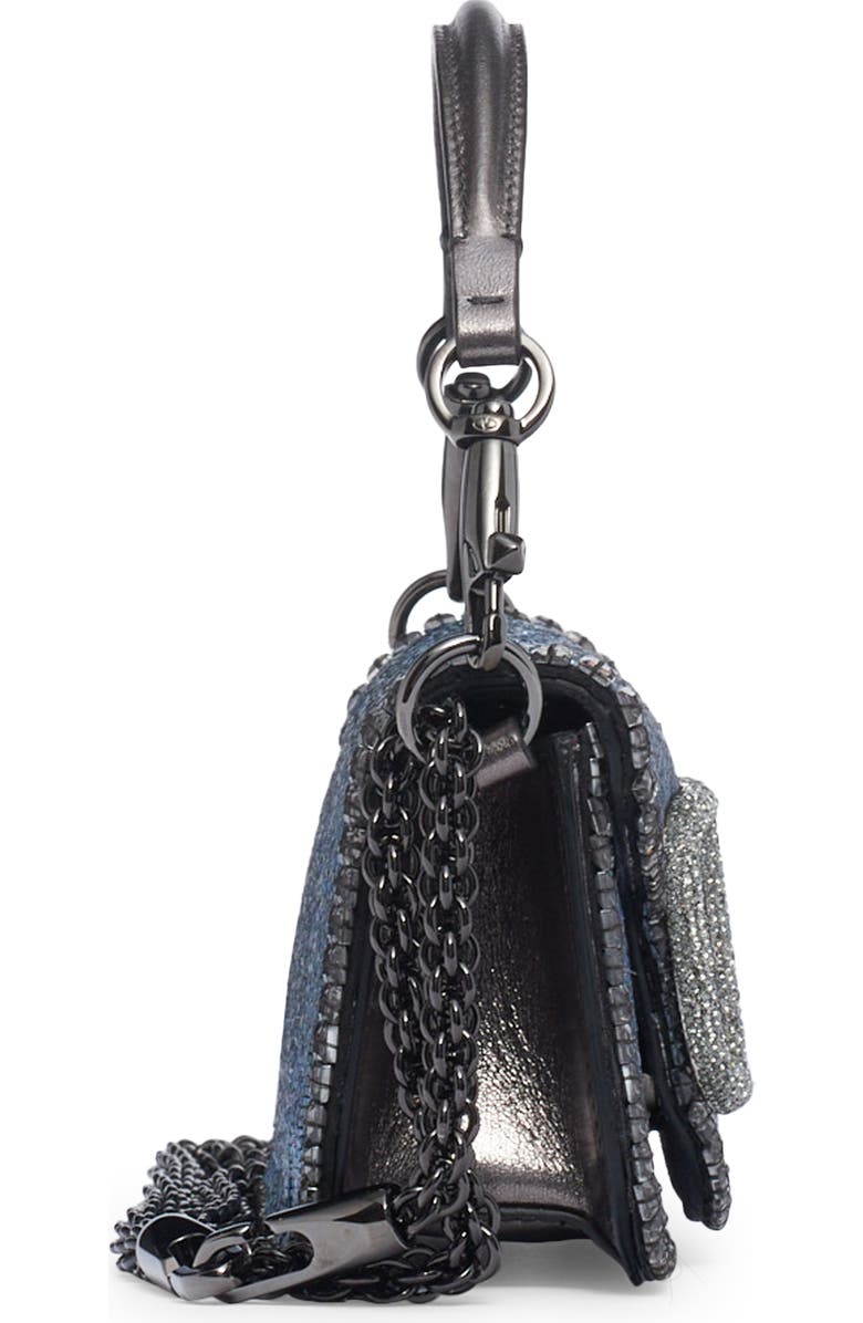 Valentino Garavani Small Locò Beaded Shoulder Bag, Alternate, color,