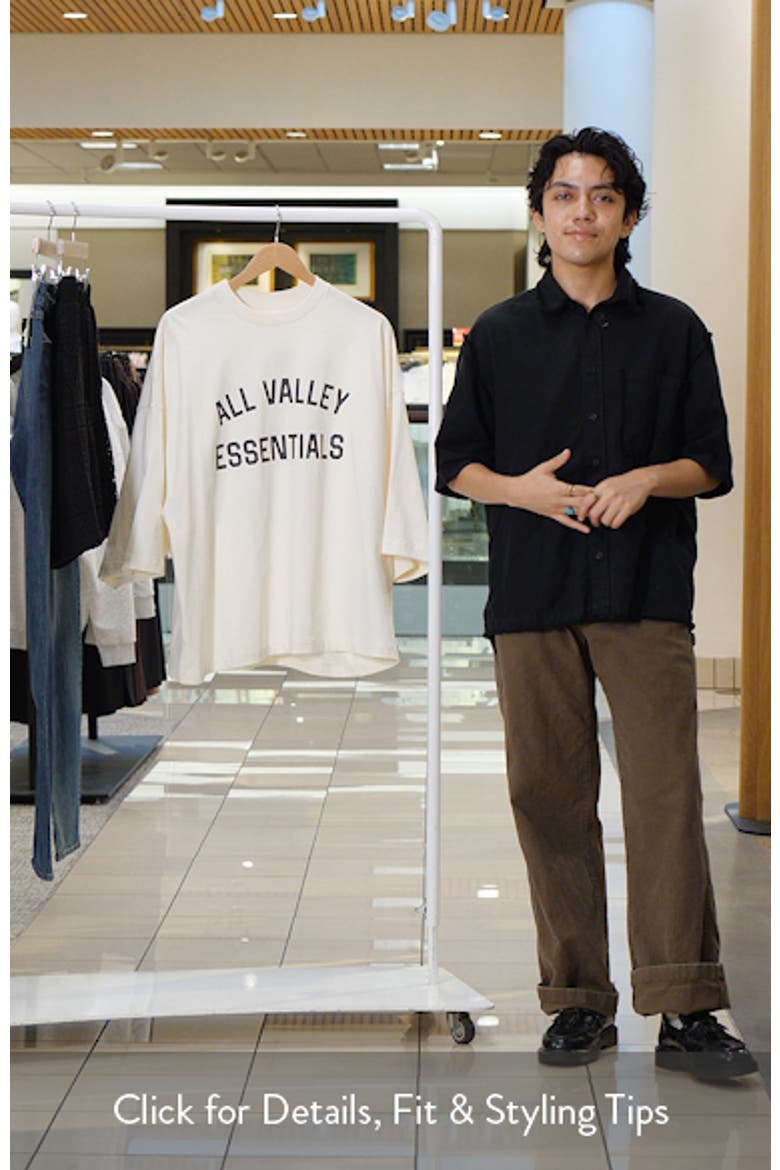 Merch Cotton Graphic T-Shirt video