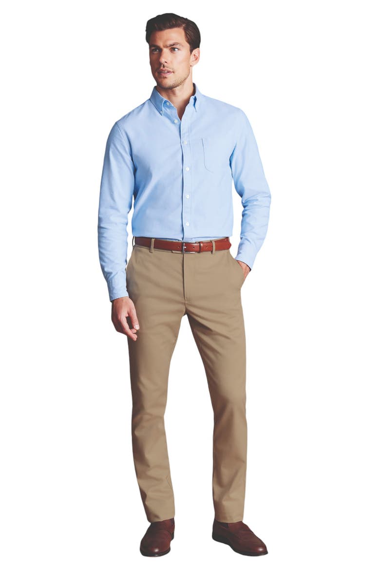 Slim Fit Ultimate Non-Iron Chino, Alternate, color, Taupe
