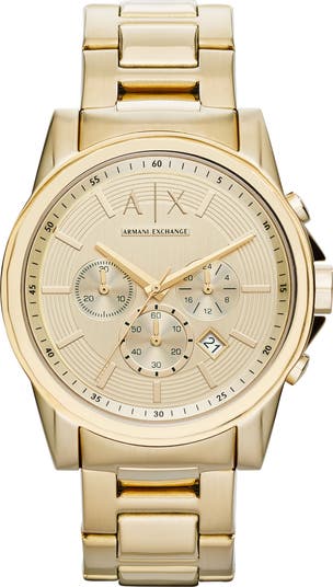 Chronograph Bracelet Watch, 45mm