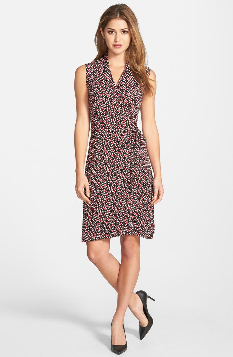 Vince Camuto Sleeveless Wrap Dress, Main, color, 