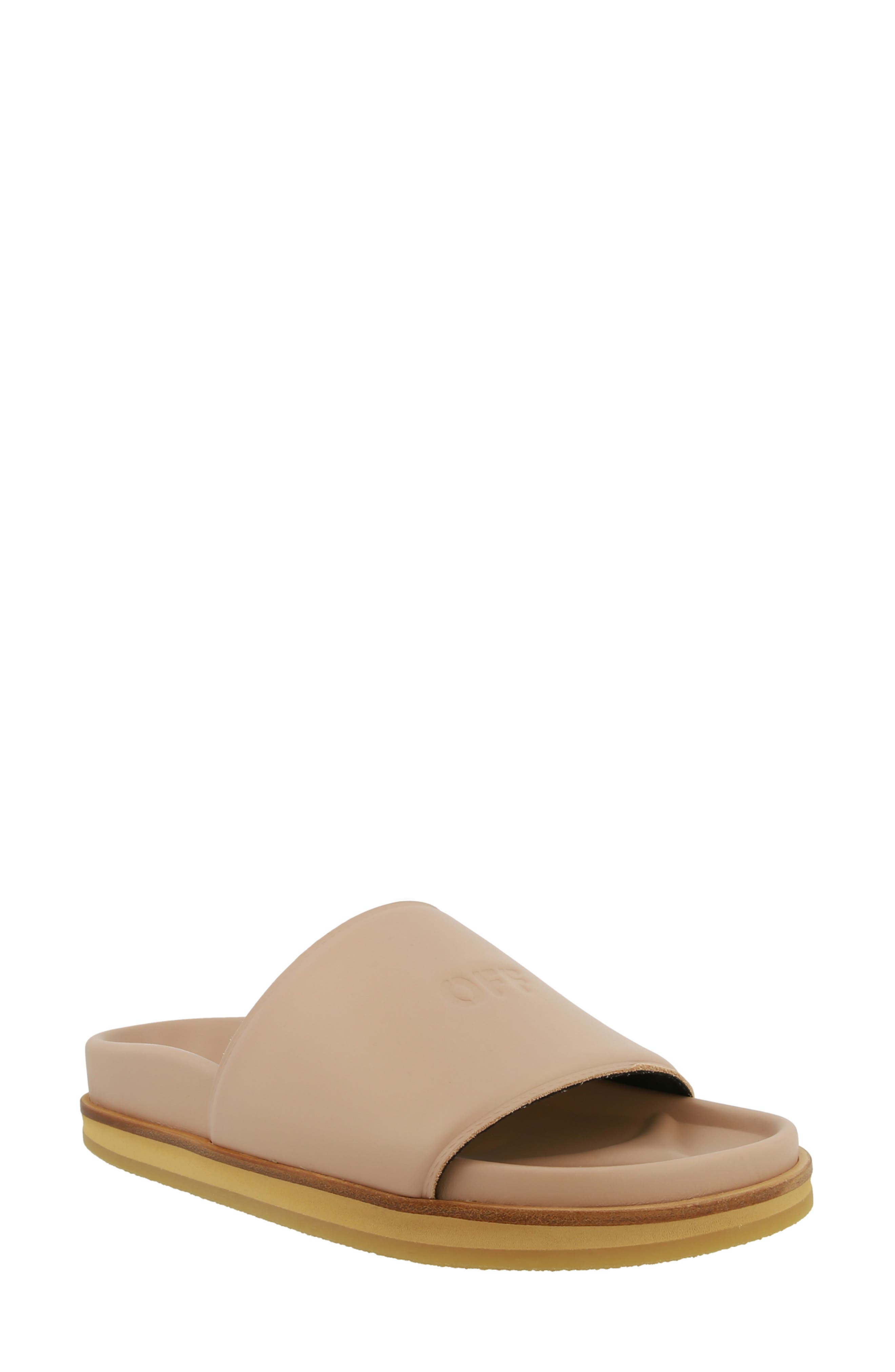 Off-White Cloud Off Stamp Slide Sandal, Main, color, 