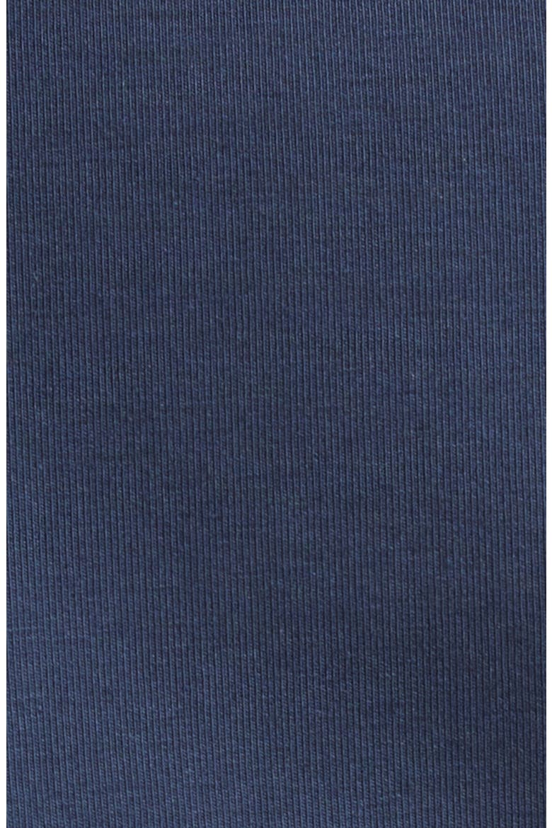 Pierced Stretch Cotton Polo, Alternate, color, DEEP NAVY
