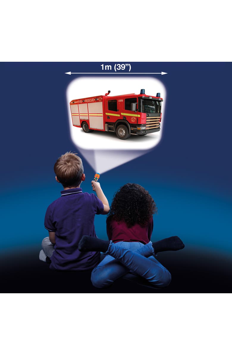 Brainstorm Toys Tractor and Truck Torch and Projector, Alternate, color, Multicolored