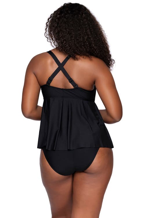 Sunsets Escape Marin Tankini In Black
