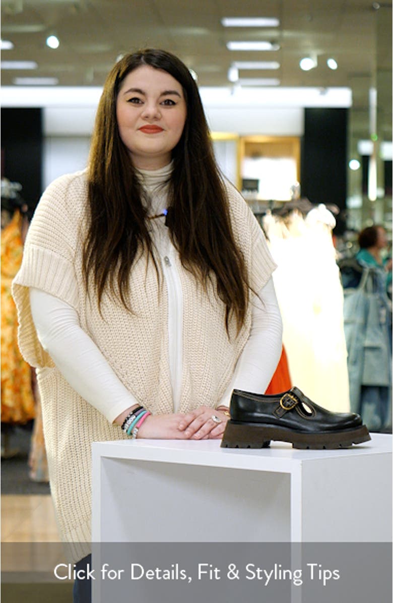 Kate Lug Sole Mary Jane Loafer, sales video thumbnail