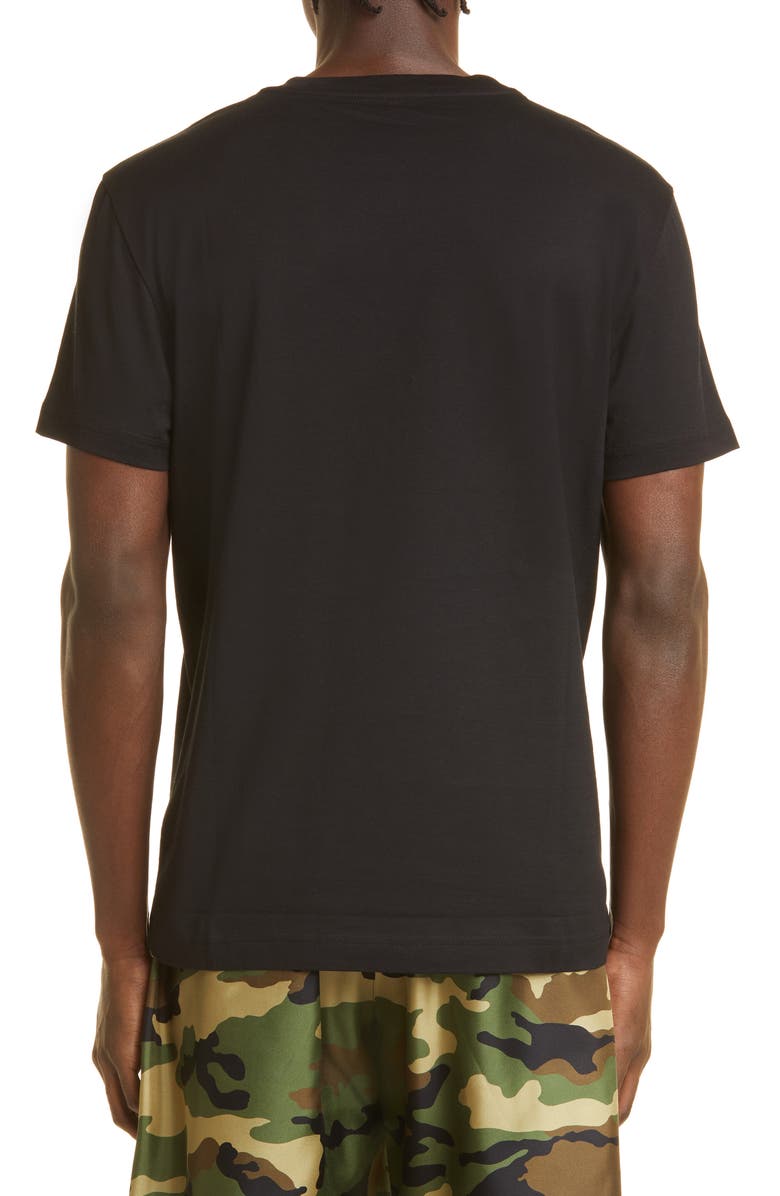 Dolce&Gabbana Men's DG Embroidered T-Shirt, Alternate, color,