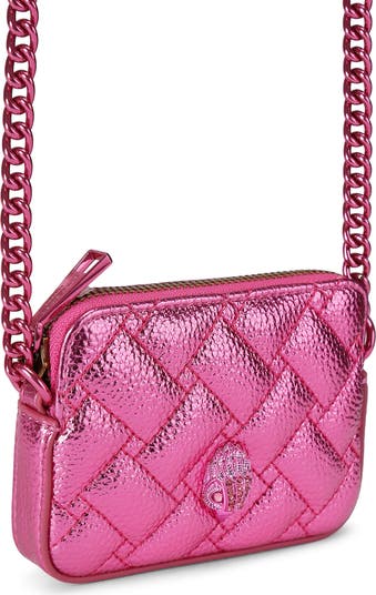 Micro Kensington Faux Leather Crossbody Bag