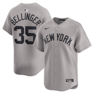 Nike Men's Nike Cody Bellinger Gray New York Yankees Road Limited Player Jersey