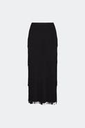 SIMONMILLER Za Za Knit Fringe Skirt