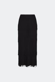 SIMONMILLER Za Za Knit Fringe Skirt