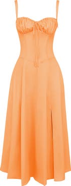 HOUSE OF CB Carmen Bustier Sundress