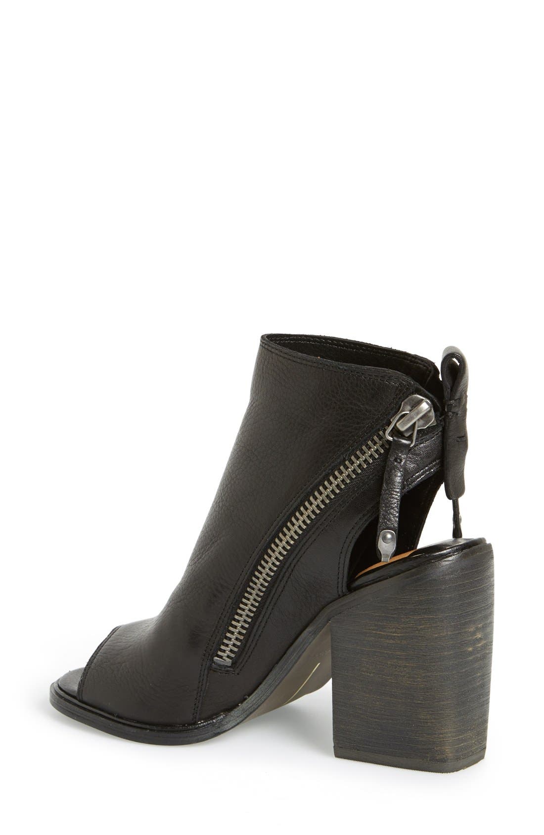 Dolce Vita 'Port' Open Toe Bootie, Alternate, color, 