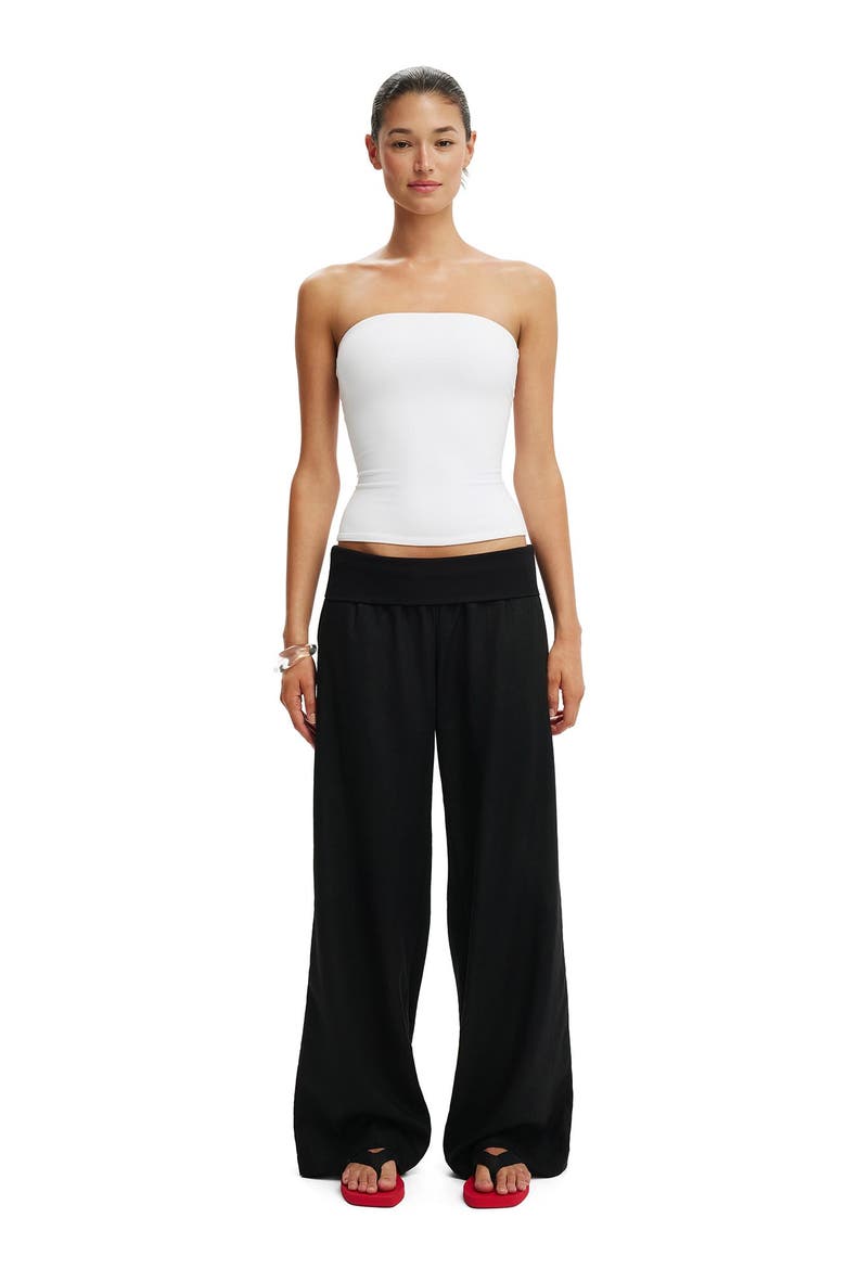 Women's Haven Fold Over Pant, Alternate, color, Black