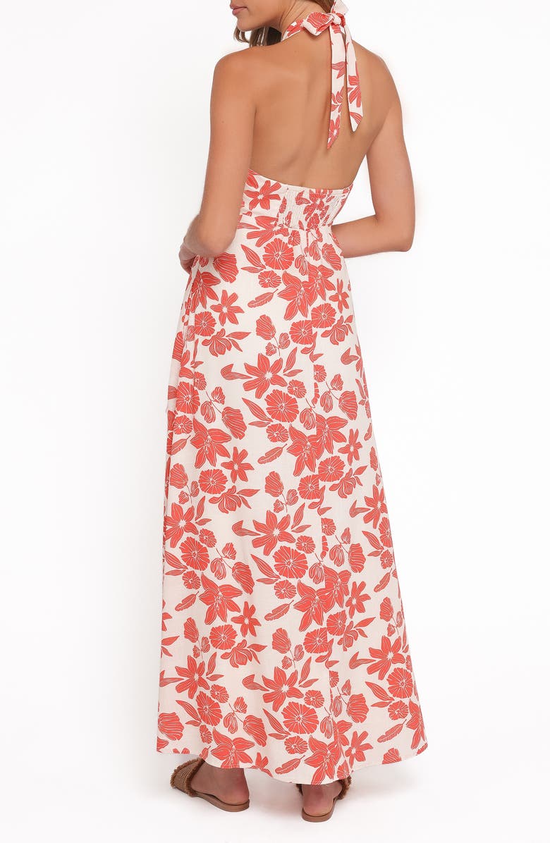 Petal & Pup Cottrell Maxi Sundress, Alternate, color, Red Floral