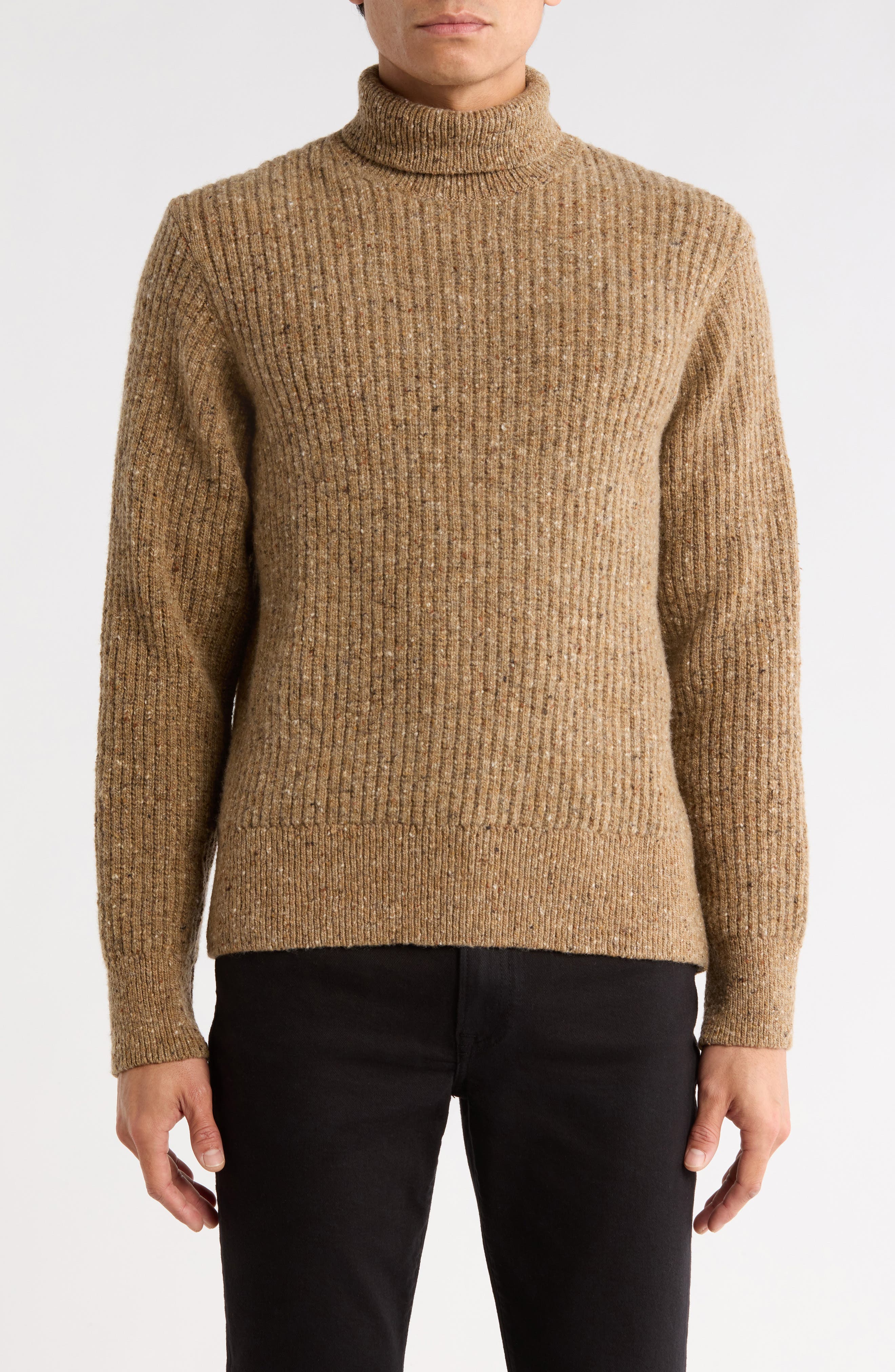 BUCK MASON Wool Turtleneck Top