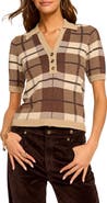 Ramy Brook Melanie Plaid Polo