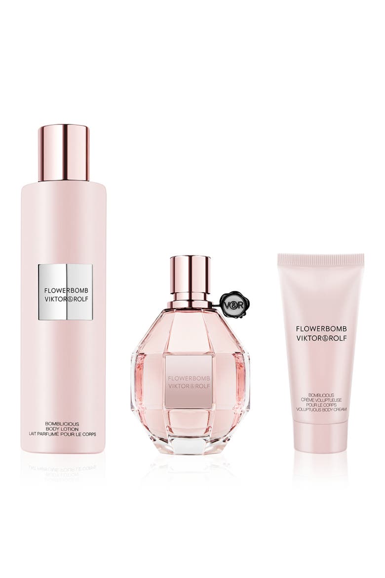 Flowerbomb 3-Piece Perfume Gift Set $256 Value, Alternate, color, NO COLOR