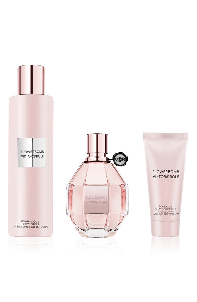 Viktor&Rolf Flowerbomb 3-Piece Perfume Gift Set $256 Value, Alternate, color,