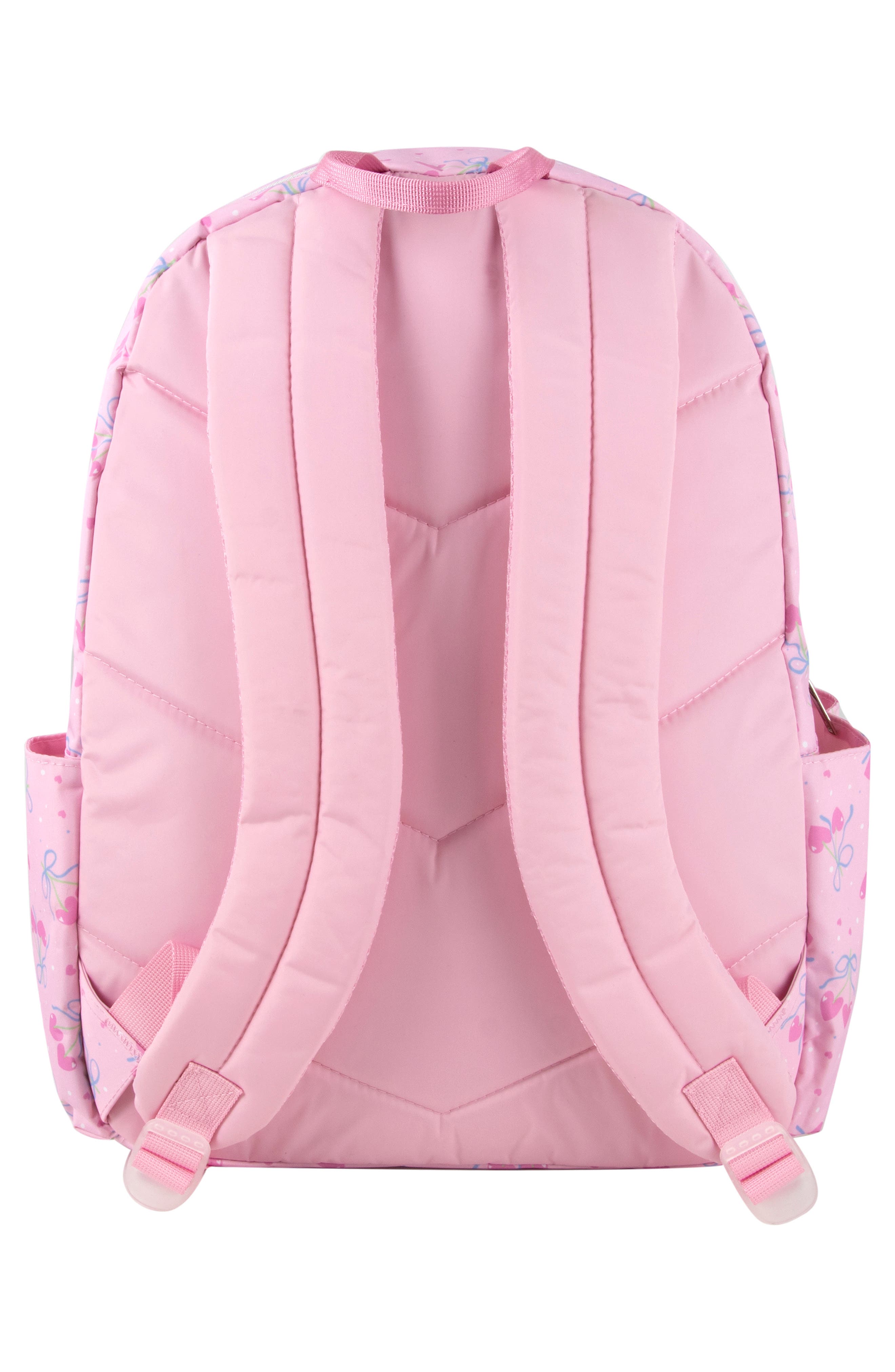 Jessica Simpson Kids' Cherry Print Nylon Backpack, Alternate, color, Pink