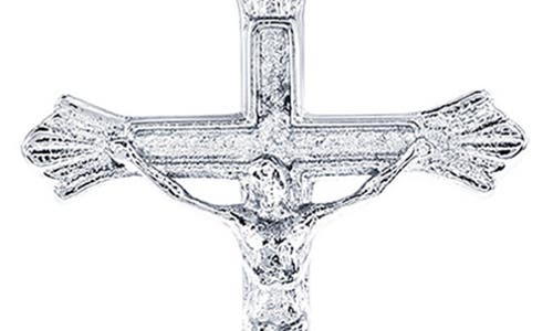 Blackjack Cross Pendant Necklace
